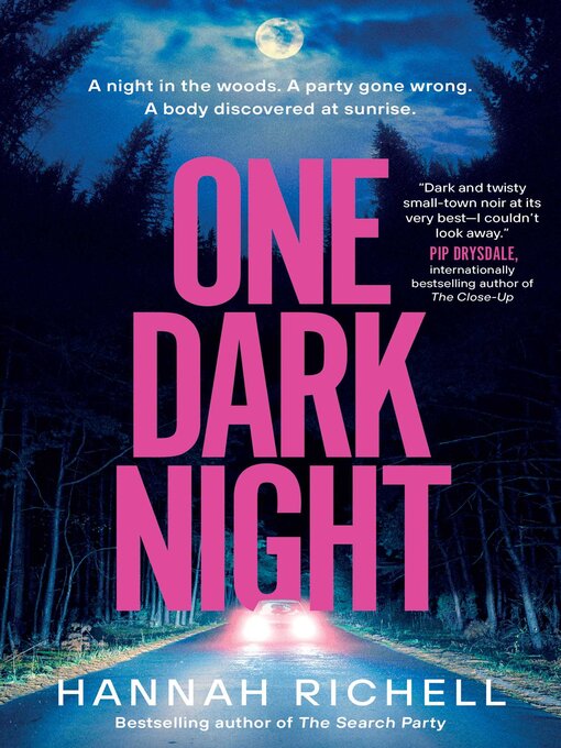 Title details for One Dark Night by Hannah Richell - Available